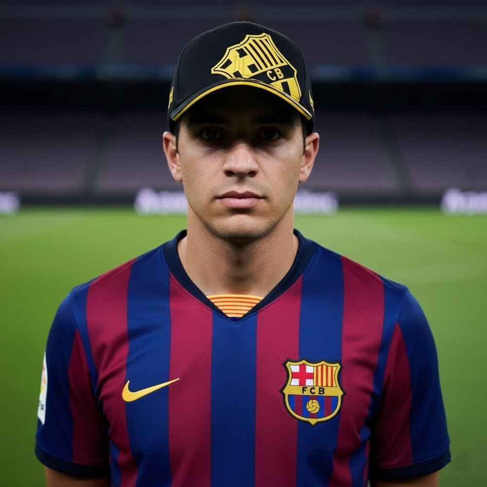 F.C. Barcelona NWT Cap FCB Adjustable Back Strap Hat